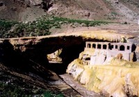 Puente del Inca: travertínový most