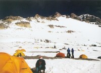 Nido de Condores 5560 m: Aconcagua z campu