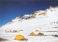 Nido de Condores 5560 m: Camp