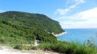 Conero: Spiaggia Sassi Neri (Marche)