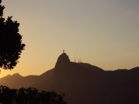 Corcovado a Kristus z mezistanice Pão de Açúcar