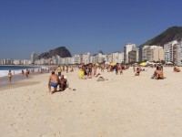 Copacabana, hotely kolem pláže