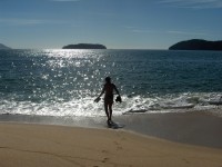 Takové krásné klidné moře na Copacabaně nenatrefíte!