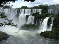 Vodopády na řece Iguacu