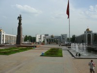 Biškek památník Osvobození