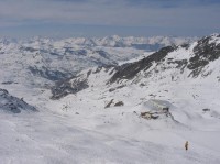 v Alpách za lyžováním