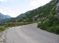 na kole po Černé Hoře