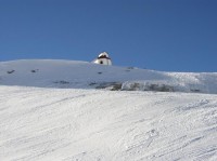 lyžování na ledovci