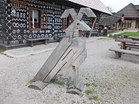 drevený vták