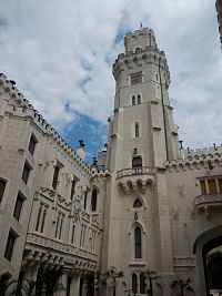 Hluboká nad Vltavou - zámocká veža