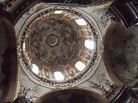 kupola nad hlavným oltárom