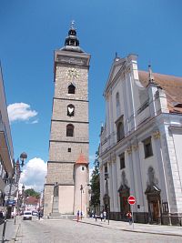 veža a kostol sv. Mikuláša