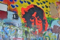 Praha - Malá Strana - Lennonova stena