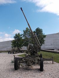 sovietský protilietadlový  kanón