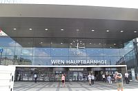 Rakúsko - Viedeň - hlavná železničná stanica - Hauptbahnhof