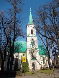 Polsko - Cieszyn - kosciol Swietej Trójci - kostol Svätej Trojice