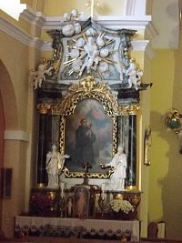 bočný oltár sv. Jana Božieho