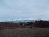 ranný sľubovaný výhľad na Tatry