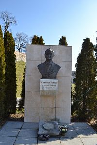 socha Alexandra Dubčeka od fontány