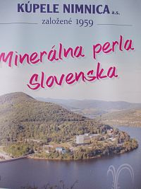 Nimnica - minerálna perla Slovenska - hlása plagát
