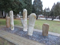 Beluša - Monument piatich prstov