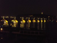 nočný Karlův most