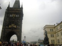 vstup na Karlov most