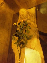 náhrobok sv. Ludmily, pochádzajúci zo 14.storočia