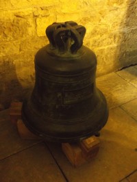 jediný zvon v kostole, zvon z roku 1550