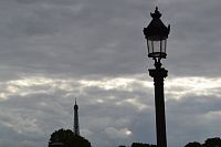 Eiffelovka a lampa
