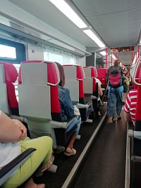 vo vlaku do Viedne