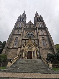 Praha - kostol sv. Ludmily