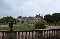Francúzsko - Paríž - Luxemburské záhrady s Luxemburským palácom - Jardin du Luxembourg