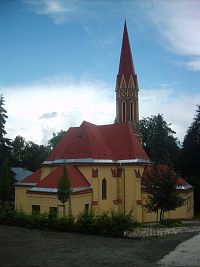 kostol v novogotickom slohu