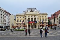 SND na Hviezdoslavovom námestí v Bratislave