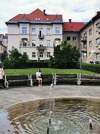 Banská Bystrica - Sklenená fontána