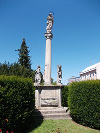 Hlohovec - Mariánsky barokový stĺp