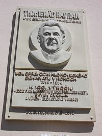 pamätná doska - Ignác Havran - správca hlohov.dekanátu v rokoch 1955 - 1984