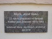 Mons. Jozef Valko - kňaz, ktorý 23 rokov pôsobil v Kláštore pod Znievom