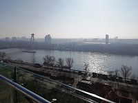 pohľad z vyhliadky na Dunaj