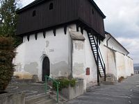 dolná, murovaná časť kostola