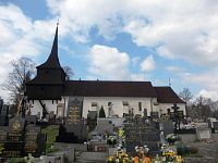 kostol z cintorína