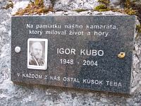 spomienka na Igora Kubu