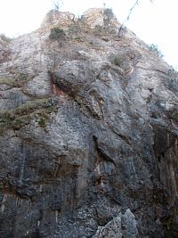 obrovská stena Skaly nad lúčkou