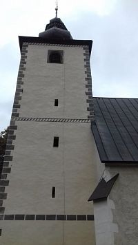 5 podlažná veža pristavaná v renesancii