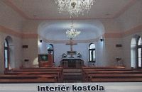 interiér kostola z infopanela