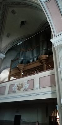 organ z roku 1936 od firmy Bratia Rieger z Krnova