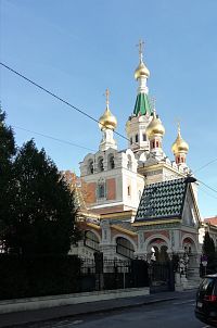 Rakúsko - Viedeň - Ruský pravoslavný chrám sv. Mikuláša - Katedrale zum heiligen Nikolaus