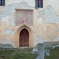 portál s maľbou sv. Floriána