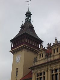 veža radnice s ochozom